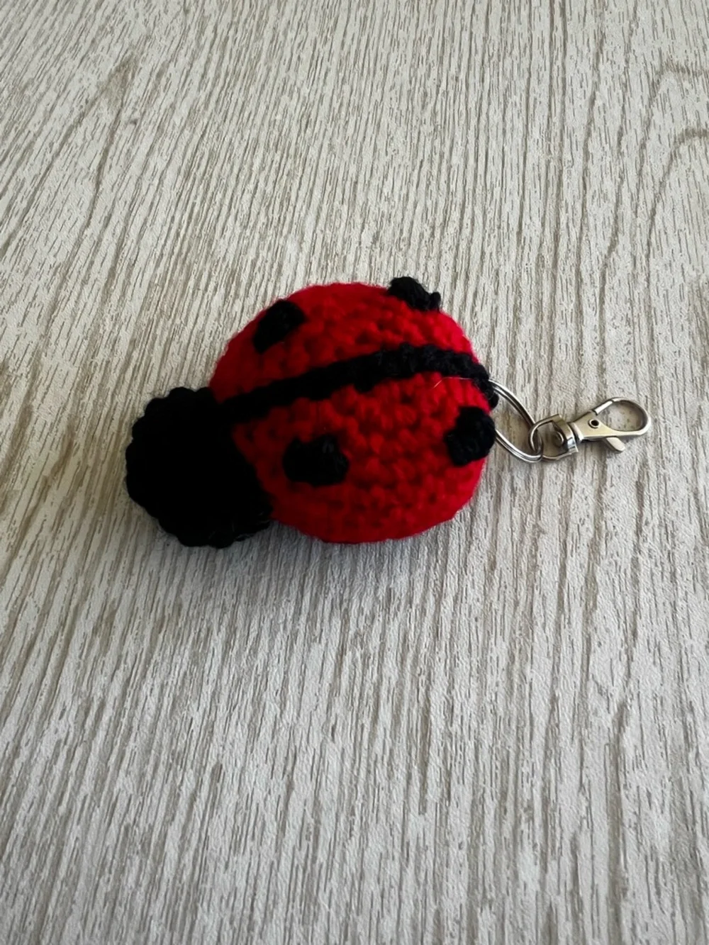 3/$20 Hand Crocheted Lucky Little Ladybug Keychain! - Picture 16 of 16